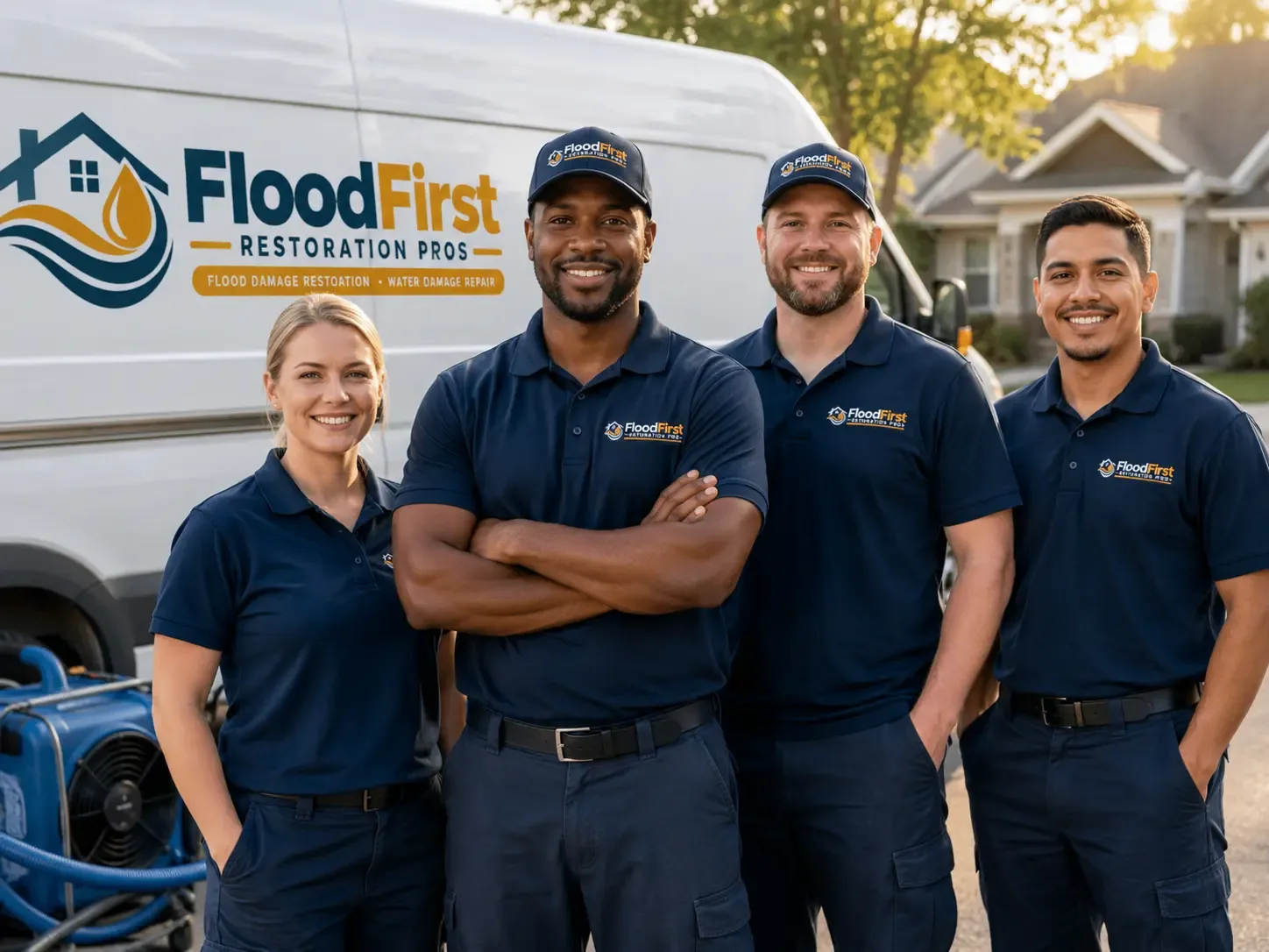 Flood Damage Restoration company in Goodells, MI